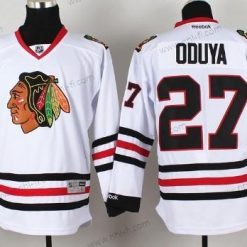 Chicago Blackhawks #27 Johnny Oduya Valkoinen Paita – Miesten