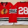 Chicago Blackhawks #28 Ben Smith 1960-61 Punainen Vintage Paita – Miesten