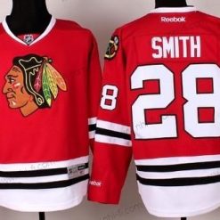 Chicago Blackhawks #28 Ben Smith Punainen Paita – Miesten