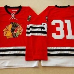 Chicago Blackhawks #31 Antti Raanta 1960-61 Punainen Vintage Paita – Miesten