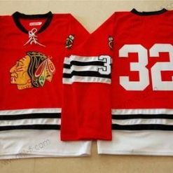 Chicago Blackhawks #32 Michal Rozsival 1960-61 Punainen Vintage Paita – Miesten