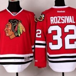 Chicago Blackhawks #32 Michal Rozsival Punainen Paita – Miesten