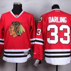 Chicago Blackhawks #33 Scott Darling Punainen Paita – Miesten