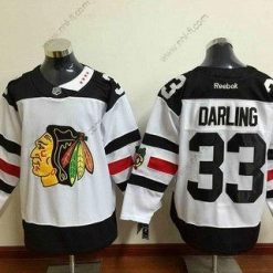 Chicago Blackhawks #33 Scott Darling Reebok Valkoinen 2016 Stadium Series Premier Paita – Miesten