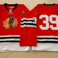 Chicago Blackhawks #39 Kyle Baun 1960-61 Punainen Vintage Paita – Miesten