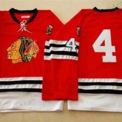 Chicago Blackhawks #4 Niklas Hjalmarsson 1960-61 Punainen Vintage Paita – Miesten