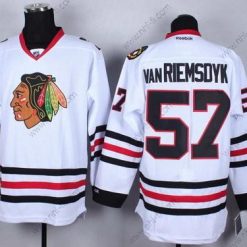 Chicago Blackhawks #57 Trevor Van Riemsdyk 2014 Valkoinen Paita – Miesten