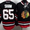 Chicago Blackhawks #65 Andrew Shaw 2014 Stadium Series Musta Paita – Miesten