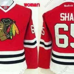 Chicago Blackhawks #65 Andrew Shaw 2015 Stanley Cup Punainen Paita – Naisten