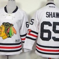 Chicago Blackhawks #65 Andrew Shaw 2015 Talvi Klassinen Valkoinen Paita – Lasten