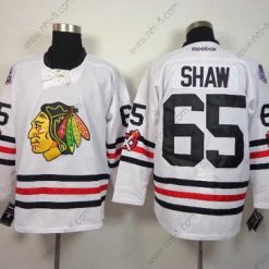 Chicago Blackhawks #65 Andrew Shaw 2015 Talvi Klassinen Valkoinen Paita – Miesten