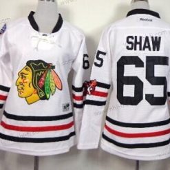 Chicago Blackhawks #65 Andrew Shaw 2015 Talvi Klassinen Valkoinen Paita – Naisten