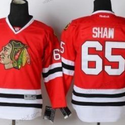 Chicago Blackhawks #65 Andrew Shaw Punainen Paita – Lasten