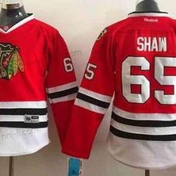 Chicago Blackhawks #65 Andrew Shaw Punainen Paita – Naisten