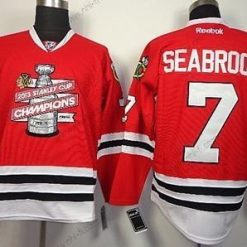 Chicago Blackhawks #7 Brent Seabrook 2013 Champions Commemorate Punainen Paita – Miesten