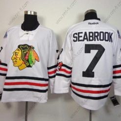 Chicago Blackhawks #7 Brent Seabrook 2015 Talvi Klassinen Valkoinen Paita – Miesten