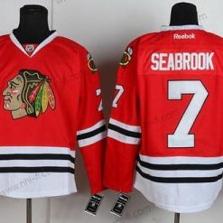 Chicago Blackhawks #7 Brent Seabrook Punainen Paita – Miesten