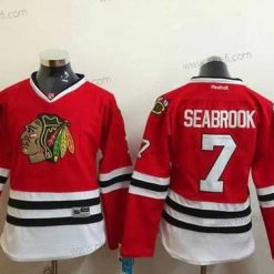 Chicago Blackhawks #7 Brent Seabrook Punainen Paita – Naisten