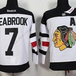 Chicago Blackhawks #7 Brent Seabrook Reebok Valkoinen 2016 Stadium Series Premier Paita – Miesten