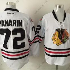 Chicago Blackhawks #72 Artemi Panarin 2017 Talvi Klassinen Valkoinen Ommeltu NHL Retro Jääkiekko Paita – Miesten