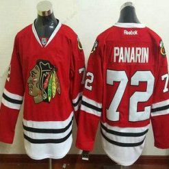 Chicago Blackhawks #72 Artemi Panarin Kotiottelu Punainen Reebok Jääkiekko Paita – Miesten