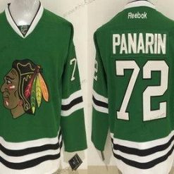 Chicago Blackhawks #72 Artemi Panarin Vihreä Reebok Jääkiekko Paita – Miesten