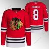 Chicago Blackhawks #8 Ryan Donato Punainen Ommeltu Jääkiekko Paita – Miesten