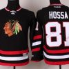 Chicago Blackhawks #81 Marian Hossa 2014 Stadium Series Musta Paita – Lasten