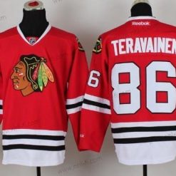 Chicago Blackhawks #86 Teuvo Teravainen Punk Punainen Paita – Miesten