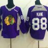 Chicago Blackhawks #88 Patrick Kane 2014 Training Violetti Paita – Miesten