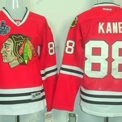 Chicago Blackhawks #88 Patrick Kane 2015 Stanley Cup Punainen Paita – Naisten