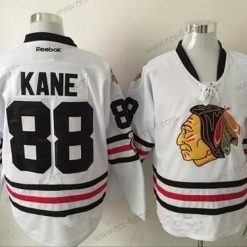 Chicago Blackhawks #88 Patrick Kane 2017 Talvi Klassinen Valkoinen Ommeltu NHL Retro Jääkiekko – Miesten