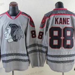 Chicago Blackhawks #88 Patrick Kane Charcoal Harmaa Paita – Miesten