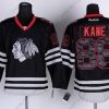 Chicago Blackhawks #88 Patrick Kane Musta Ice Paita – Miesten