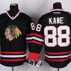 Chicago Blackhawks #88 Patrick Kane Musta Paita – Miesten