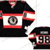 Chicago Blackhawks #98 Connor Bedard CCM Klassinen NHL Musta Licensed Jääkiekko Paita – Miesten