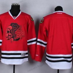 Chicago Blackhawks Punainen Tyhjä With Skulls Paita – Miesten