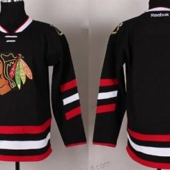 Chicago Blackhawks Tyhjä 2014 Stadium Series Musta Paita – Miesten