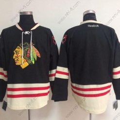 Chicago Blackhawks Tyhjä 2015 Talvi Klassinen Musta Paita – Miesten