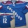 Colorado Avalanche #12 Jarome Iginla Sininen Vieras Paita – Miesten