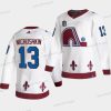 Colorado Avalanche #13 Valeri Nichushkin Valkoinen 2022 Stanley Cup Final Patch Käänteinen Retro Ommeltu Paita – Miesten