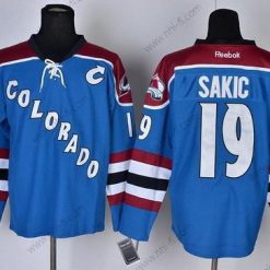 Colorado Avalanche #19 Joe Sakic Sininen Vieras Paita – Miesten