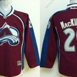 Colorado Avalanche #29 Nathan Mackinnon Punainen Paita – Lasten