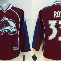 Colorado Avalanche #33 Patrick Roy Punainen Paita – Lasten