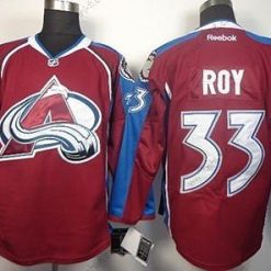 Colorado Avalanche #33 Patrick Roy Punainen Paita – Miesten