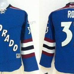 Colorado Avalanche #33 Patrick Roy Sininen Vieras Paita – Lasten