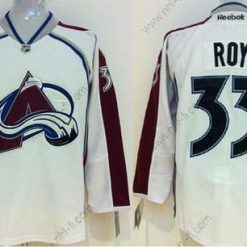 Colorado Avalanche #33 Patrick Roy Valkoinen Paita – Miesten