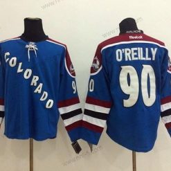 Colorado Avalanche #90 Ryan O’Reilly Sininen Vieras Paita – Miesten