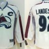 Colorado Avalanche #92 Gabriel Landeskog Valkoinen Paita – Lasten