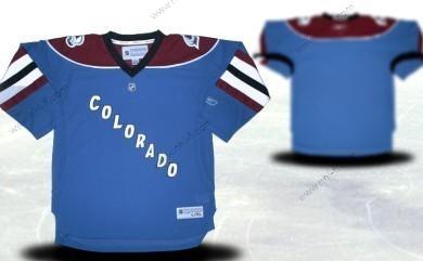 Colorado Avalanche Räätälöidyt Sininen Vieras Paita – Nuoret